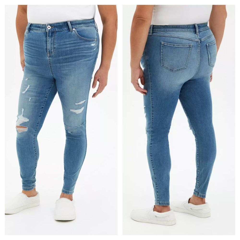 Torrid 20T MidFit Skinny Super Soft High-Rise Jean